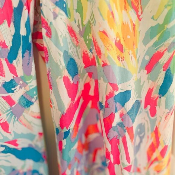 Lilly Pulitzer Multicolor Printed Pants - Picture 7 of 8